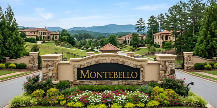 Montebello Greenville SC Homes for Sale | Gated Community with Mountain Views